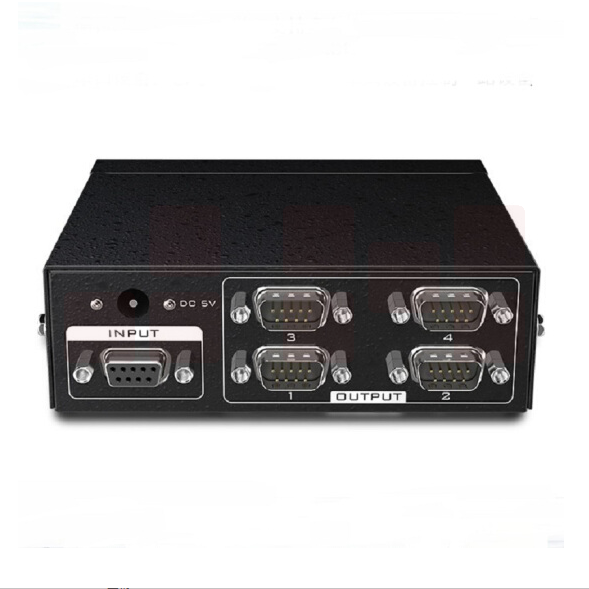 迈拓维矩 RS232串口分配器1进4出支持双向 级联 MT-RS104
