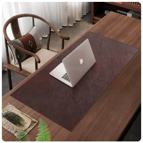 超大鼠标垫 办工桌垫子 防水垫 80*160cm 深咖棕  货号：GD