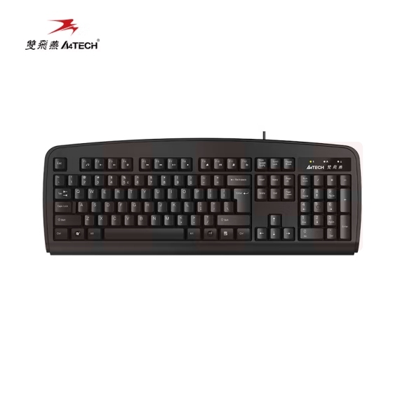 双飞燕 键盘  KB-8 USB 黑色 多媒体FN键盘