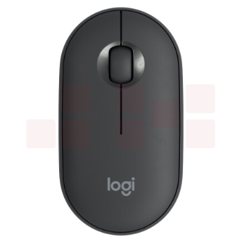 罗技（Logitech）Pebble鹅卵石 鼠标 无线蓝牙鼠标 石墨黑