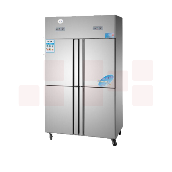 盛宝四门冰柜 全不锈钢冰柜立式大容量