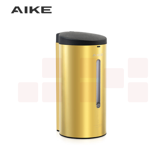 艾克（AIKE）不锈钢皂液器 全自动感应洗手液器AK1205 金色