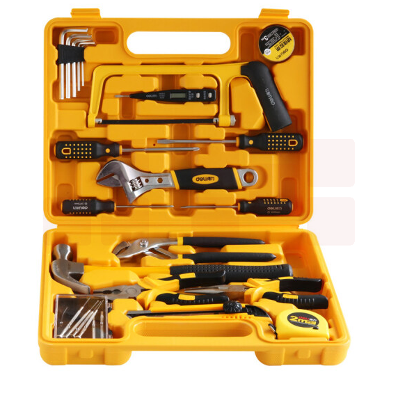 得力  五金套装 家用工具组合  25件套 3702