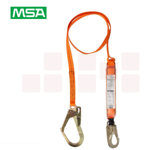 梅思安/MSA 10128057轻巧星吸震绳单腿 19mm开口挂钩 （2米/1条）
