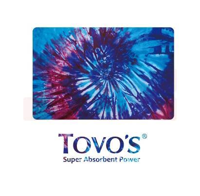 TOVO'S运动系列吸水巾游泳巾速干巾-炫彩系列-深海  货号：JC