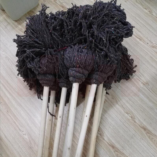 灰棉线拖把 传统老式墩布 清洁墩布 拖布 (10个/捆)