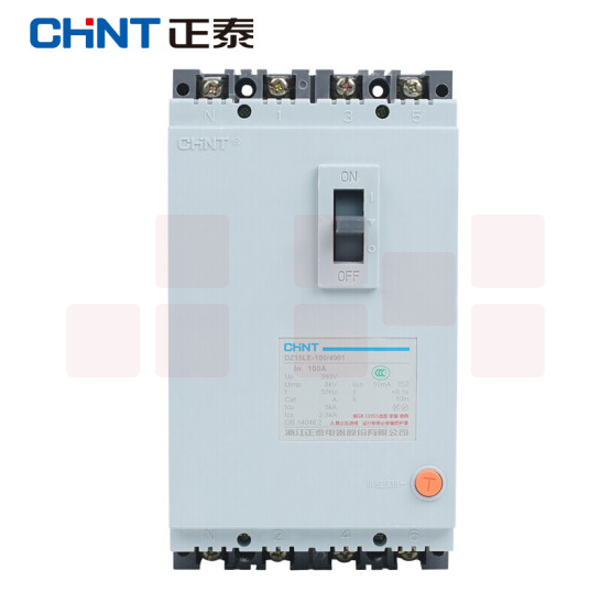正泰 DZ15LE-100/4901-100A  塑壳断路器  货号：YC