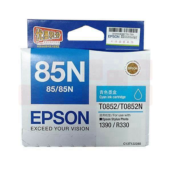 爱普生 T0852 (T1222)  蓝色 C13T122280（适用PHOTO 1390 R330）