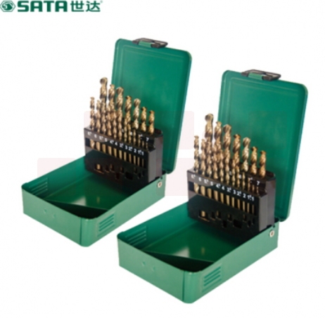 世达（SATA）19件套直柄含钴麻花钻 货号52819