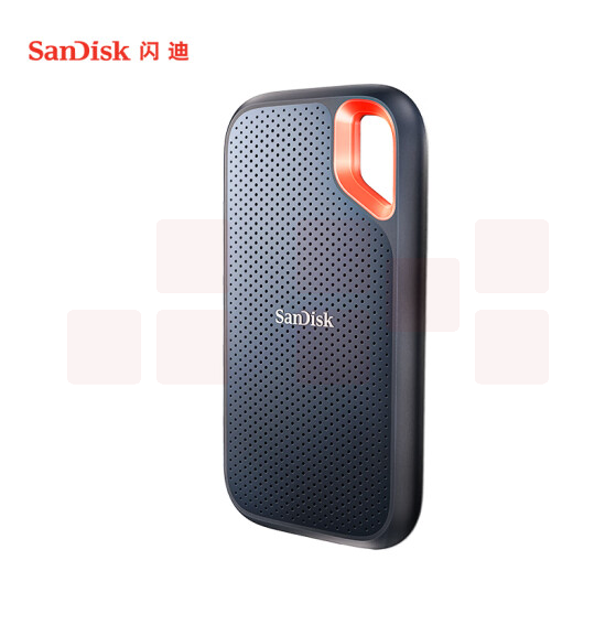 闪迪 4TB Type-c 移动固态硬盘 E61极速移动版 传输速度1050MB/s IP55等级三防保护