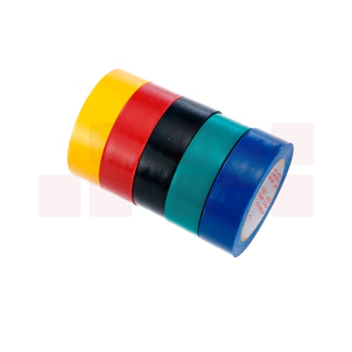 天坛 PVC电气绝缘电工胶带胶布18mm*8m 混色