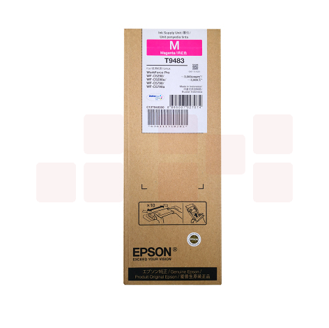 爱普生（EPSON）T9483M 标准容量红色墨盒 (适用WF-C5290a/5790a机型)约3000页