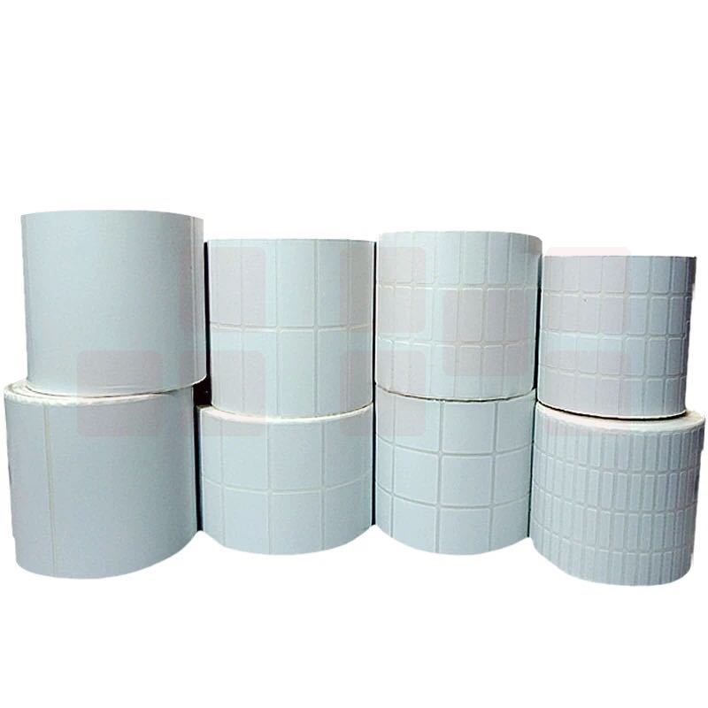 标签纸条码纸铜版不干胶标签纸打价机纸60*40*2000张单排