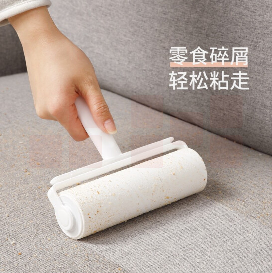 粘毛滚筒粘毛器 可撕式粘尘纸除毛刷  货号：YC