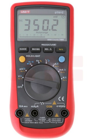 优利德（UNI-T） 自动量程数字万用表  UT61C