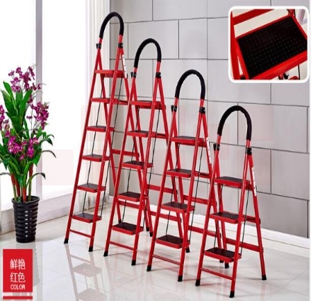 步步高 三步梯 家用梯室内梯加厚碳管人字梯工程梯子