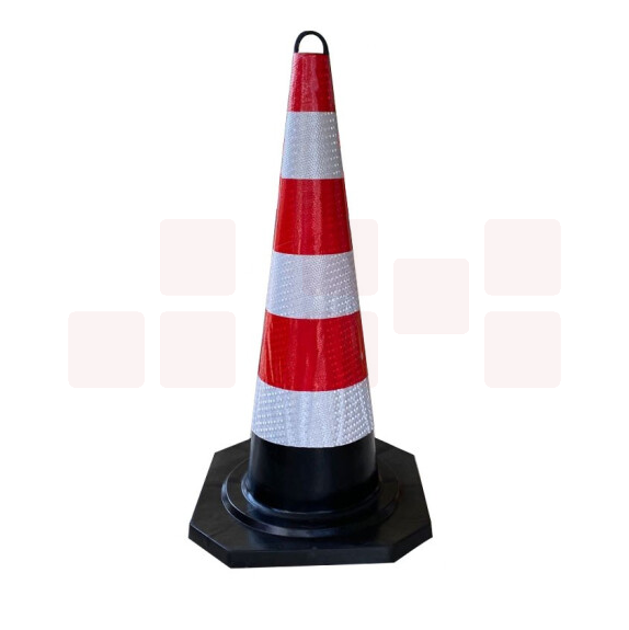 橡胶路锥 反光锥 圆锥  90cm