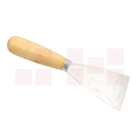 金飞 ( JINFEI ) 木柄寸 木柄油灰刀/批墙腻子刀/清洁填缝铲