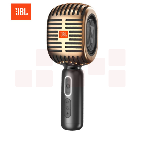 JBL KMC600 蓝牙无线麦克风 全民K歌话筒音响音箱一体麦克风   玫瑰金