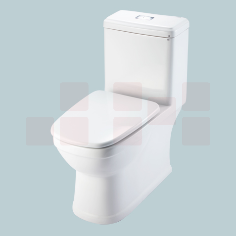 惠达（HUIDA）HDC6191B   喷射虹吸式连体坐便器  700×370×770mm  3.5/5 升双档节水型 UF 静音缓降盖板  坑距 400mm