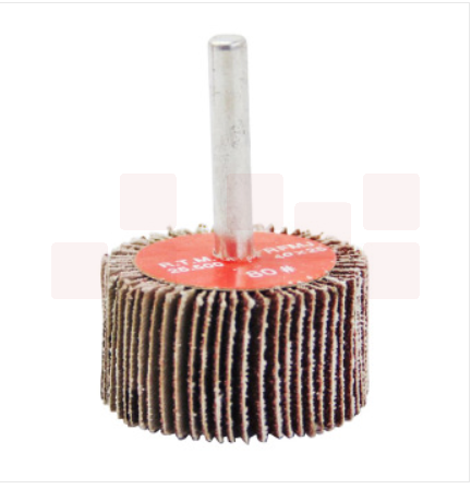 巨联（JULIAN）  40mm（80#）  百叶磨头带柄叶轮砂布磨头