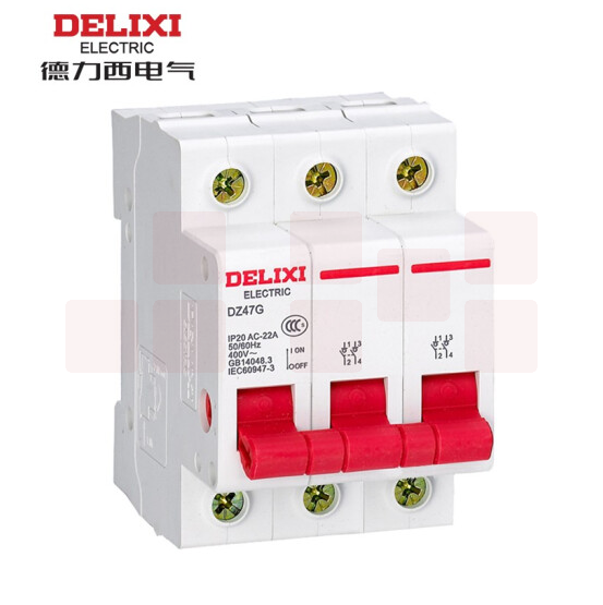 DELIXI/德力西隔离开关	DZ47G 3P 16A/25A/32A 下单备注