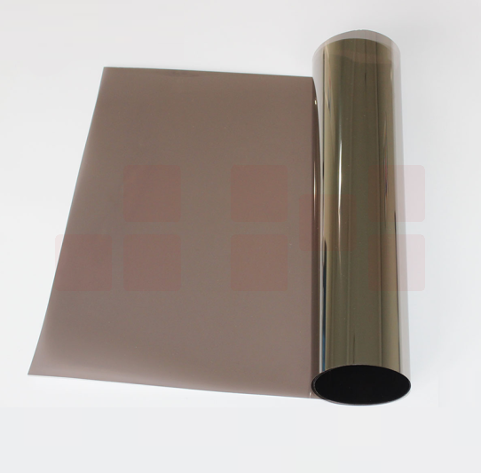 玻璃贴膜单向透视银灰色镜面贴  防爆隔热膜120*100CM