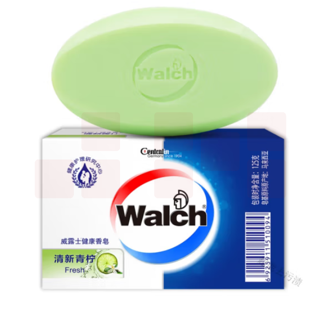 威露士健康香皂 清新青柠 125g 温和洁净 滋养呵护