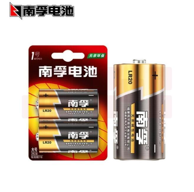 南孚 1号电池 LR20大号电池  单位：节
