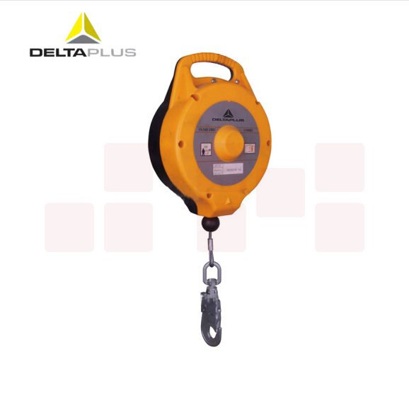 代尔塔 505123 速差防坠制动器钢索 橙色 10米