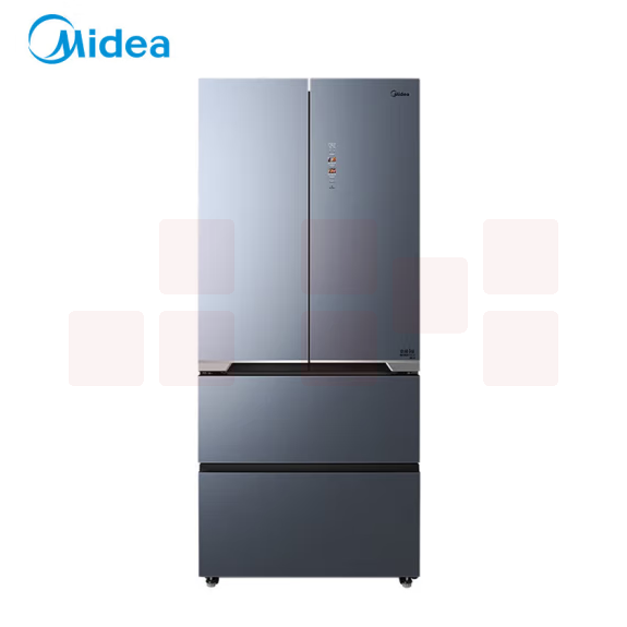 美的 516升冰箱  BCD-516WFGPZM沁玉蓝
