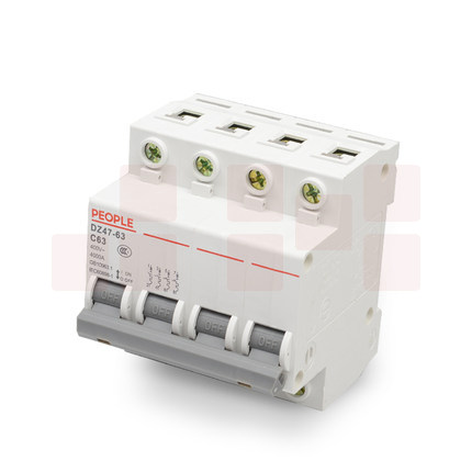 人民电器 DZ47-60（6A／4P）断路器 空气开关