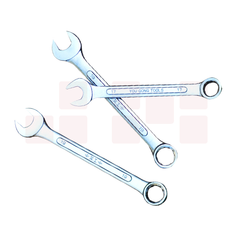 又工（YG）14mm 两用扳手开口梅花两用扳手