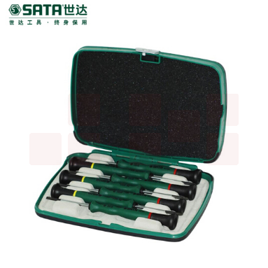 世达（SATA）7件一字、十字微型螺丝批组套货号09314