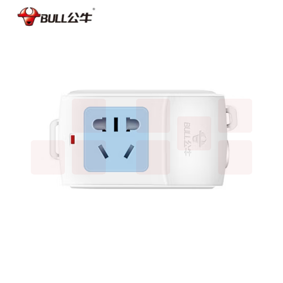 公牛   桌面插座  （单项二、三孔，250V10A）   货号：JC