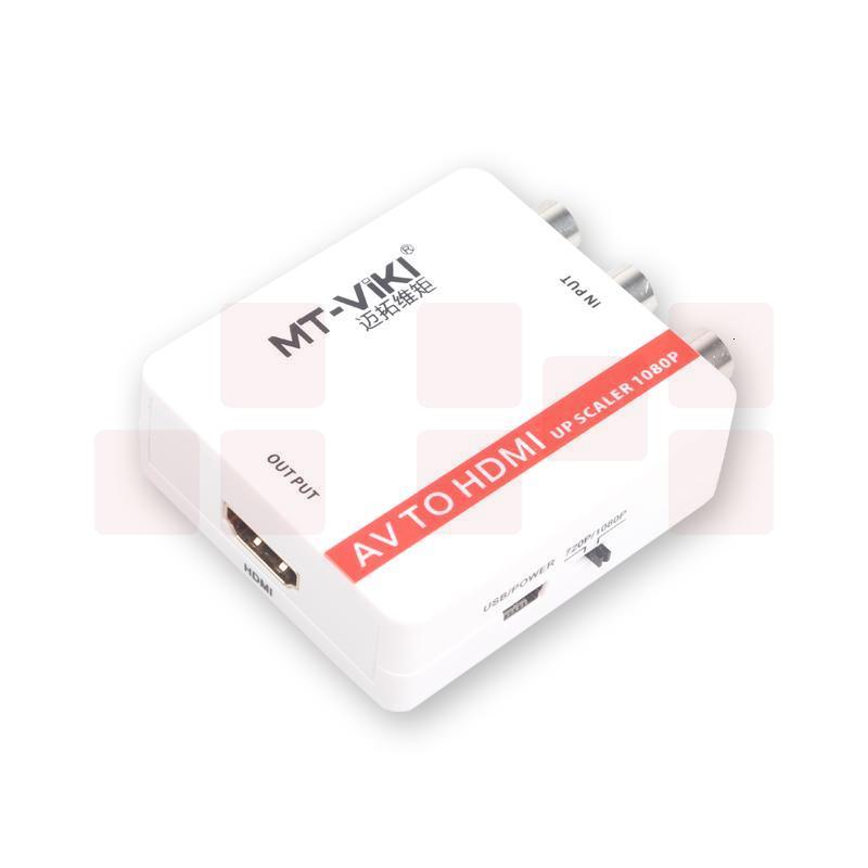 迈拓维矩 MT-AH01 AV转HDMI视频转换器模拟信号转电脑显示器