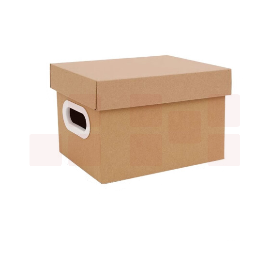 带盖搬家可涂鸦收纳纸箱   打包箱  36*20*20cm   货号：JC