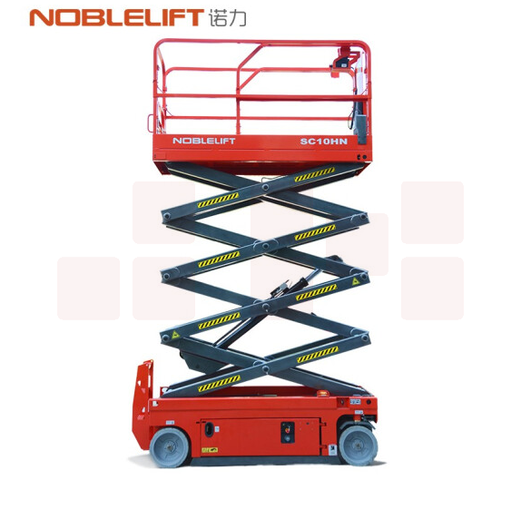 诺力（NOBLIFT）SC10H 升高8米 全自动高空平台液压驱动剪叉式升降机  小型高空平台登高车作业车