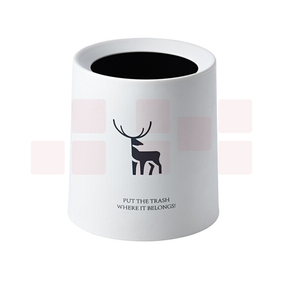 桌面垃圾桶 小号迷你收纳桶  13*15cm 货号：JC