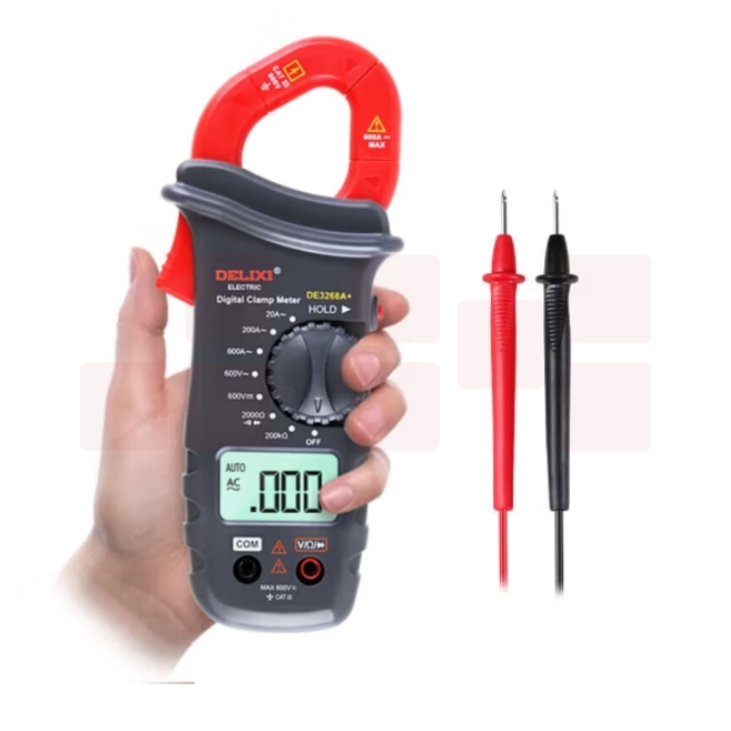 德力西 钳形表 数字万用表电流表 DE3268A