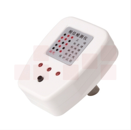 昆仑16A 验电器插座 验电插头 测电器电路线相位地线检测器