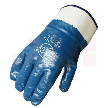 赛立特 N17410 丁腈全浸手套 针织绒衬里 8码