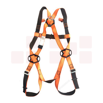 代尔塔 501013 双挂点胸扣安全带 HAR12MFB 橙色 =