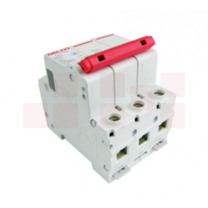 德力西 DZ47S 3P C型 10A 断路器空气开关