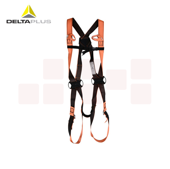 代尔塔 501012  双挂点安全带 高空坠落户外攀爬救援安全带
