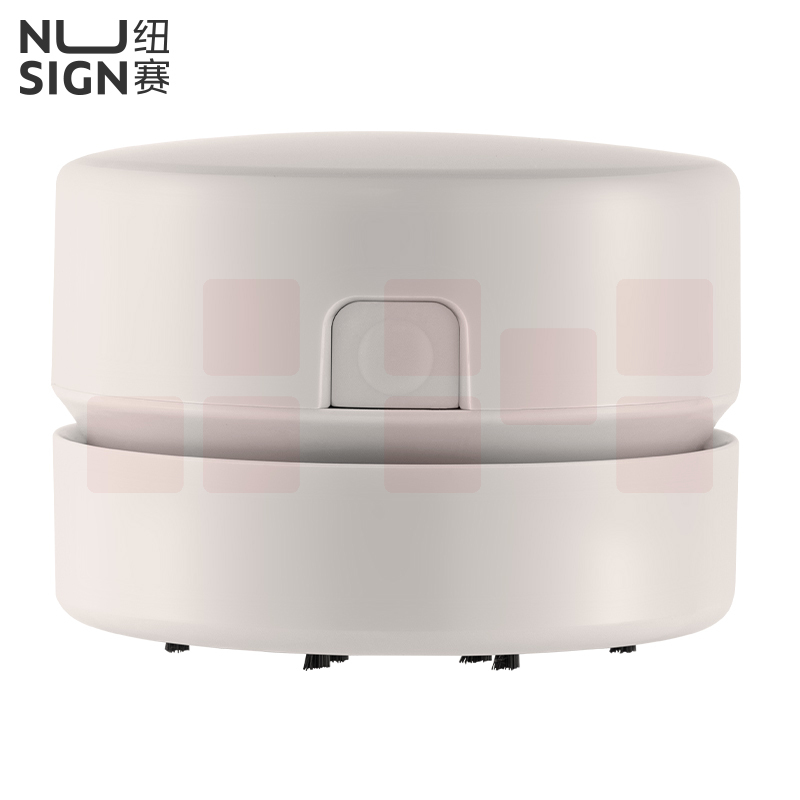 得力纽赛 充电式强吸力桌面吸尘器 桌面清洁器 NS199-S  灰