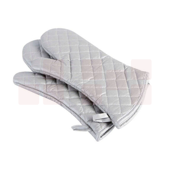 烤箱手套  厨房耐热耐高温隔热手套 银色  货号：YC