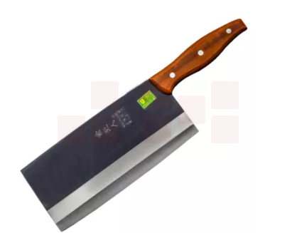 金立人 菜刀 桑刀  木柄 不锈钢桑刀 单刀不锈钢厨师专用切片刀