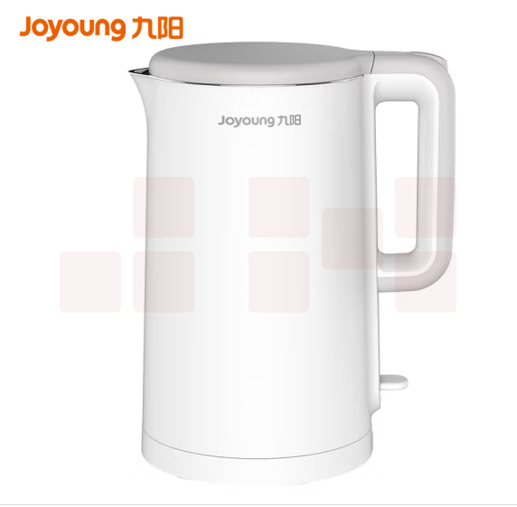 九阳 电热水壶304不锈钢 K17FD-W6750【1.7L 白色】