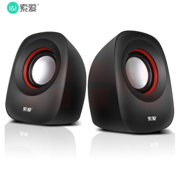 索爱（soaiy）SA-L3 音响笔记本电脑桌面有线低音炮 货号：ZJ